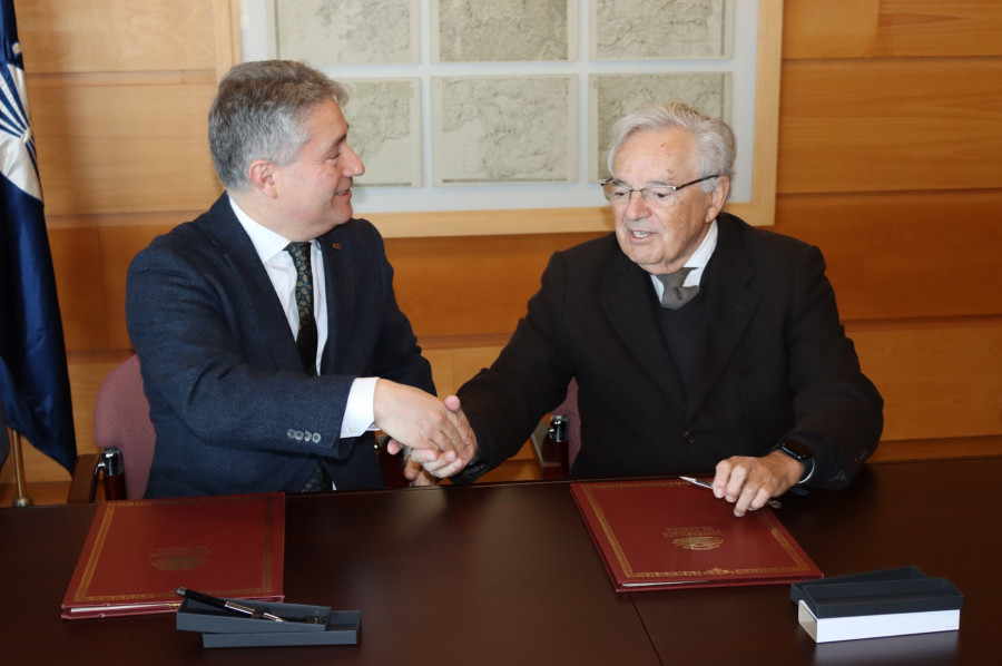 A UDC e a Real Academia de Medicina de Galicia asinan unha colaboración en investigación e docencia