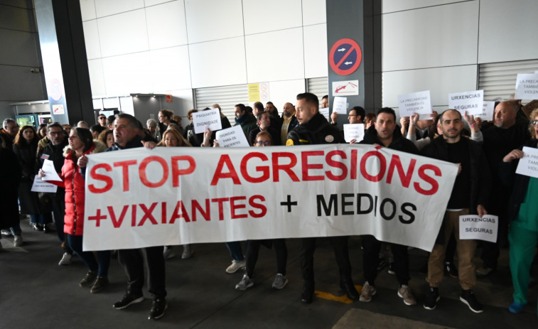 El enfermero agredido en el hospital de A Coruña sigue ingresado pero evoluciona favorablemente