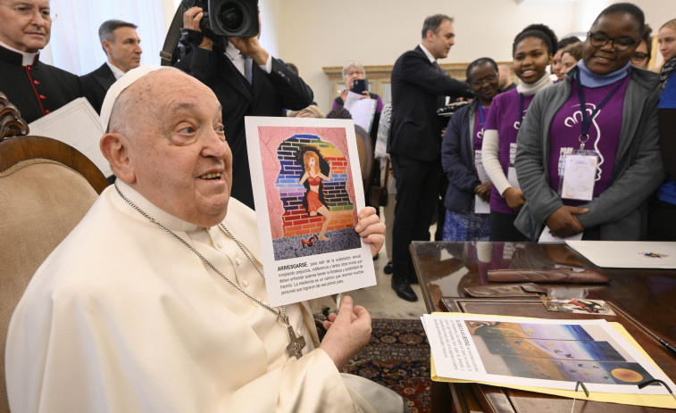 El papa elogia la solidaridad en España por la DANA, el volcán de La Palma o con migrantes