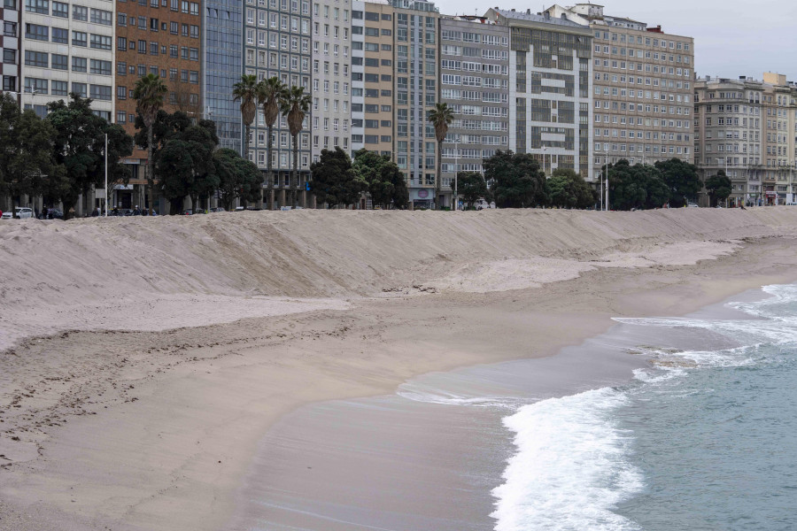 A Coruña se vuelve a poner los guantes: una breve masa de aire polar deja helada la ciudad