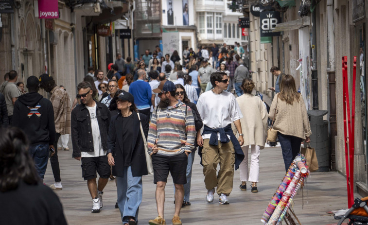 El avance de las obras de San Andrés también favorece a la calle Real de A Coruña: “Pasamos de 80 a 101 socios”