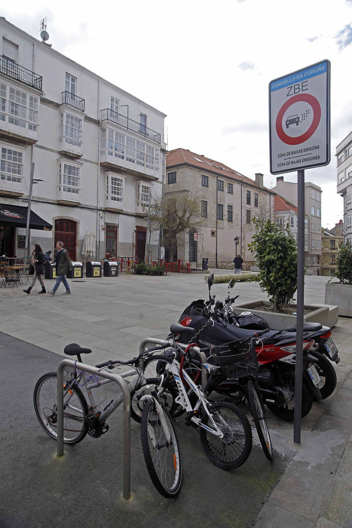 A Coruu00f1a tendru00e1 una de las zonas de bajas emisiones mu00e1s pequeu00f1as de Galicia