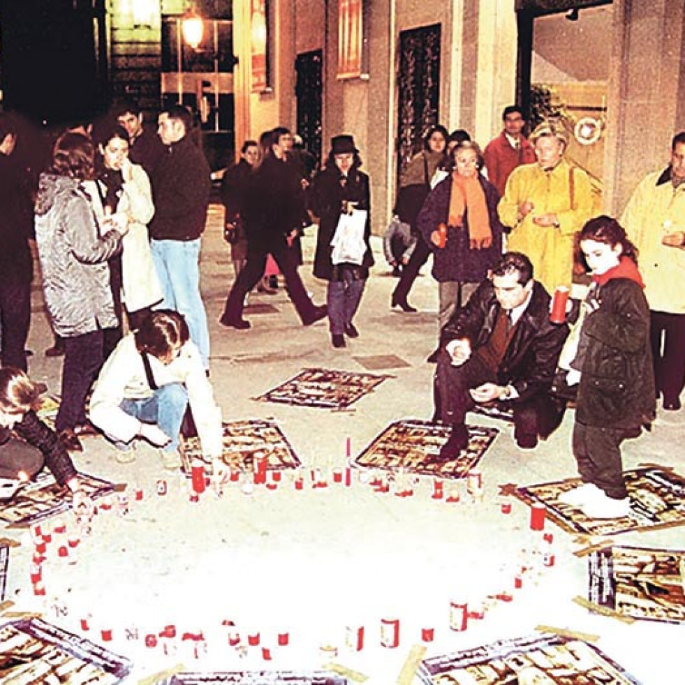 Hace 25 años | Concentración en el Cantón Grande en solidaridad con el Tercer Mundo