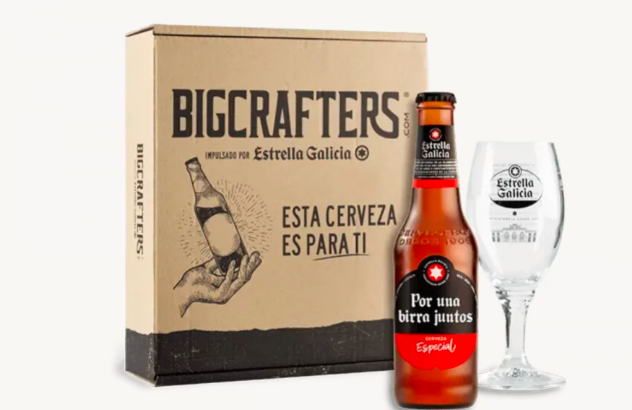 Estrella Galicia ediciou0301n %22Por una birra juntos%22