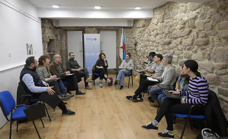 El nuevo Consello Local del BNG en A Coruña empieza a trabajar con Ignacio Siota al frente