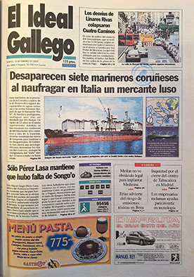 Portada 15 febrero 2000