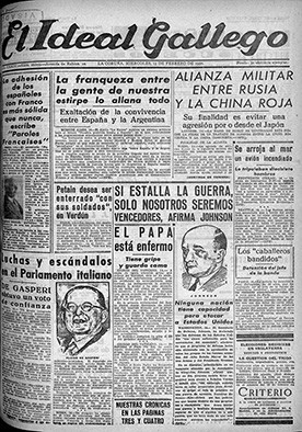 Portada 15 febrero 1950