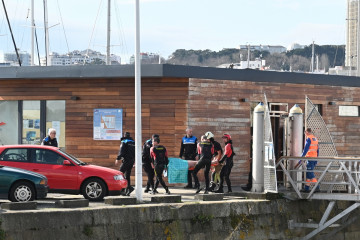 Rescate Torre de Hercules mujer con hipotermia (2)