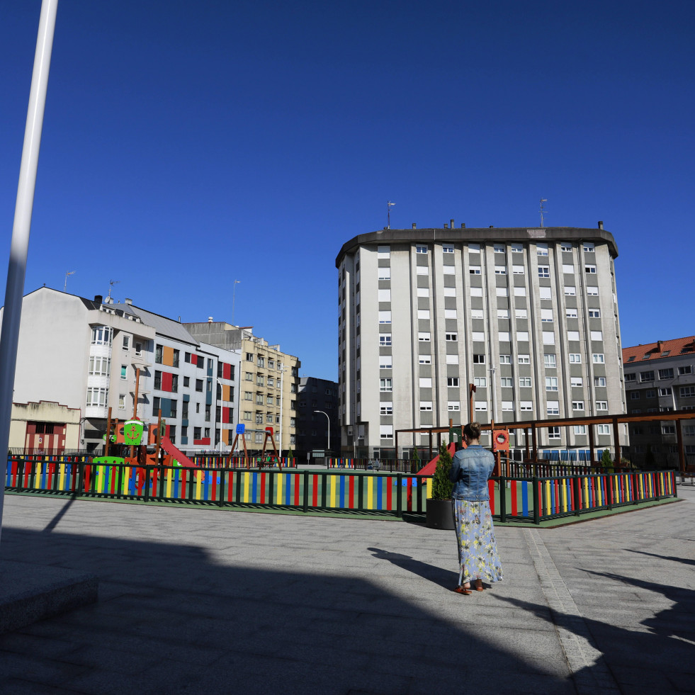 Avalan la actuación  del Ayuntamiento de Culleredo en las obras de la plaza de Galicia de O Burgo