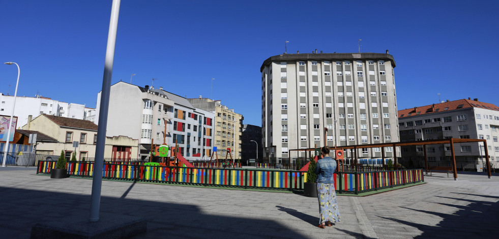 Avalan la actuación  del Ayuntamiento de Culleredo en las obras de la plaza de Galicia de O Burgo