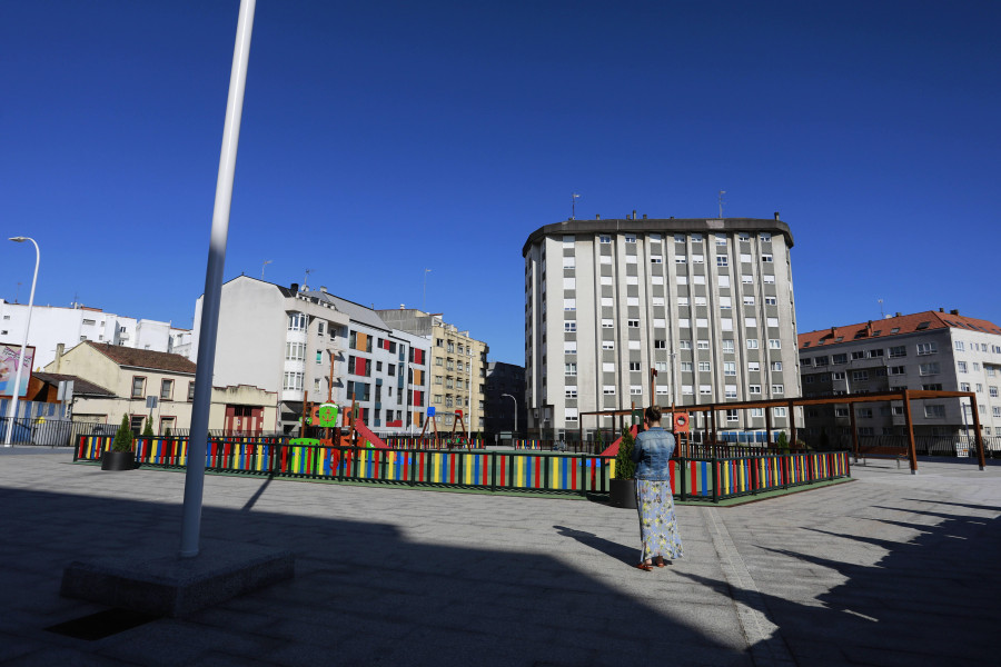 Avalan la actuación  del Ayuntamiento de Culleredo en las obras de la plaza de Galicia de O Burgo