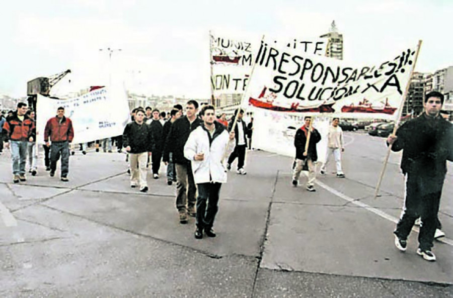 Hace 25 años | Alumnos de la Laboral protestan contra los nuevos planes de estudio