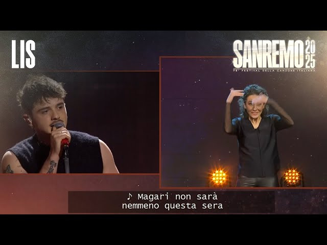 LIS Sanremo 2025 - Olly canta “Balorda nostalgia”