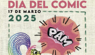 La coruñesa Bea Lema crea con su característico bordado el cartel del Día del Cómic 2025