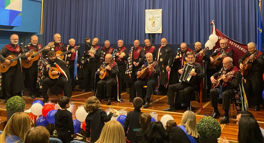 La Tuna de Veteranos de La Coruña celebra la presentación y I Edición de la Infantuna