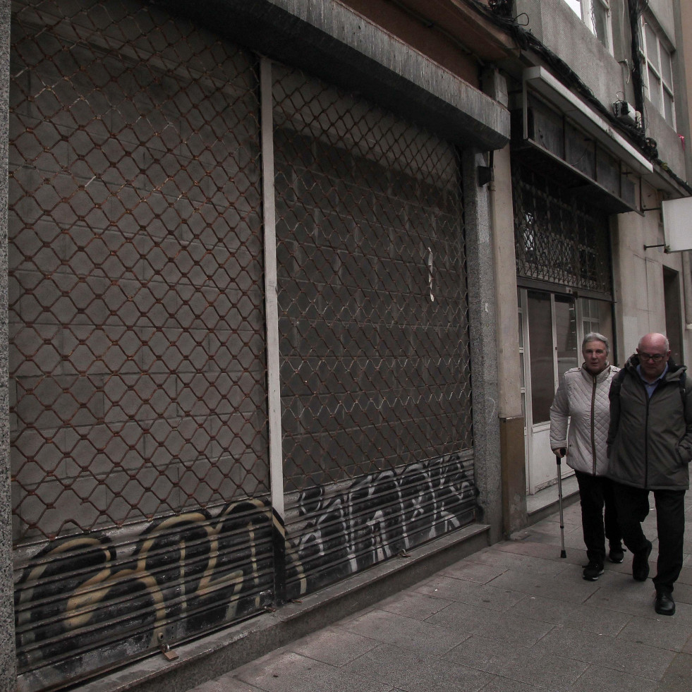 La Sagrada Familia, el barrio coruñés “abandonado” que necesita inversión para recuperar su comercio