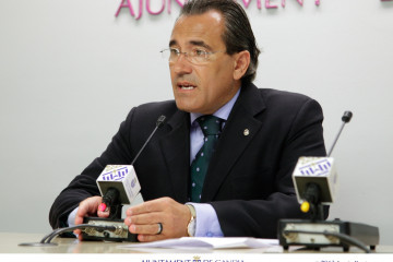 El alcalde de Gandia, Arturo Torró