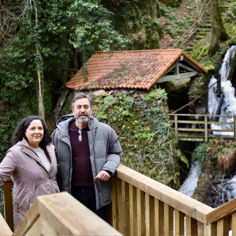 Belén do Campo destaca la inversión de 30.000€ en la mejora de la ruta del Batán de Mezonzo en Vilasantar