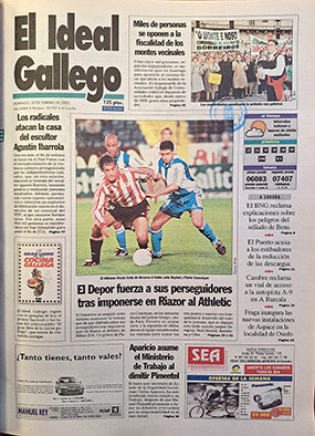 Portada 20 febrero 2000