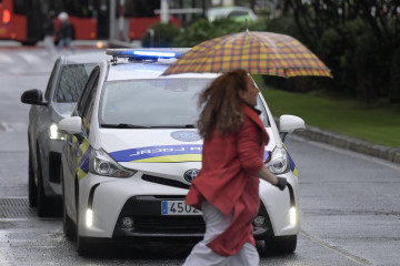 Un coche de la Policía Local  javier alborés