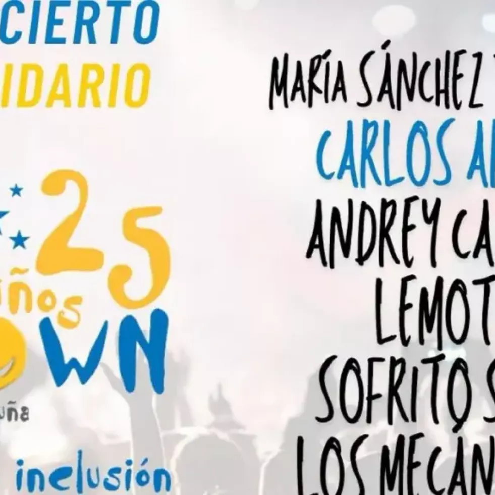 Down Coruña celebra su 25 aniversario con un concierto solidario en A Coruña