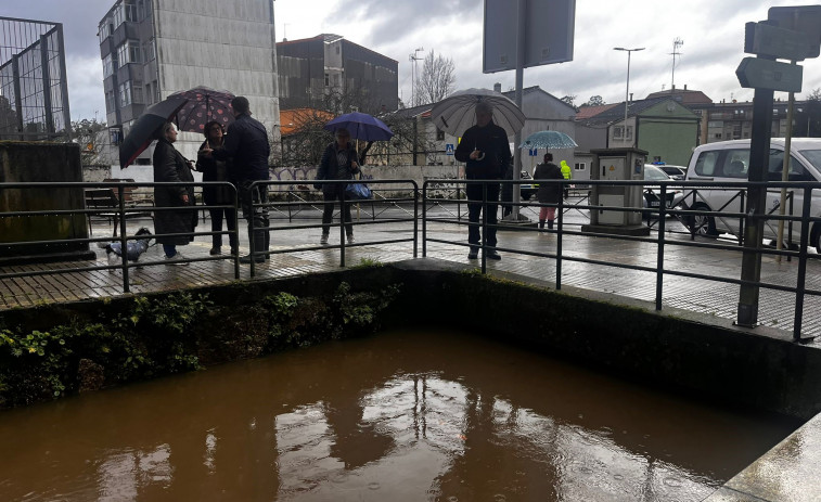 Sada activa el riesgo de inundación en A Lagoa, As Brañas y Cantalarrana