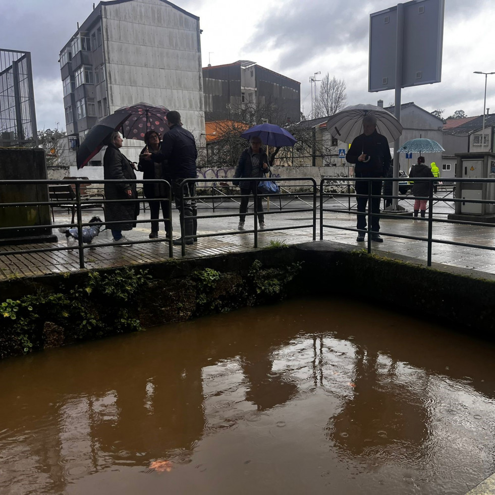 Sada activa el riesgo de inundación en A Lagoa, As Brañas y Cantalarrana