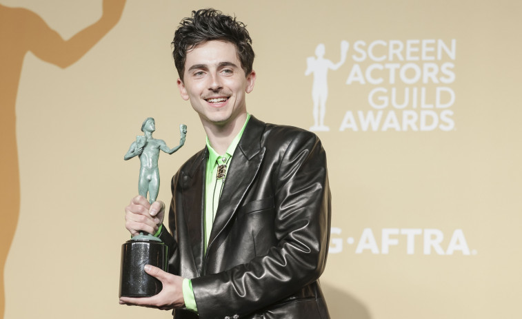 La película ‘Cónclave’ y Timothée Chalamet dan la sorpresa en los premios del Sindicato de Actores