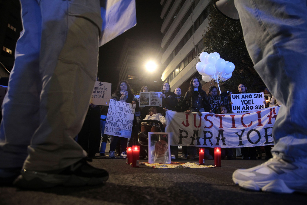 Manifestación en Orquesta Sinfónica pidiendo justicia para Yoel  quintana