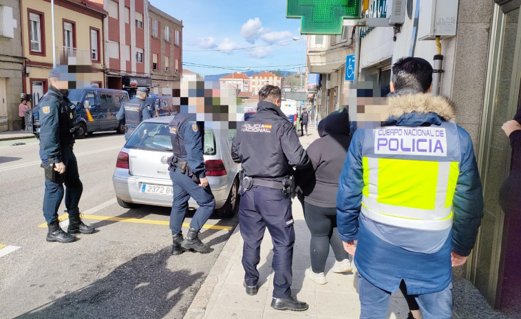 Detenidas seis personas en Vigo en la desarticulación de un punto de venta de droga