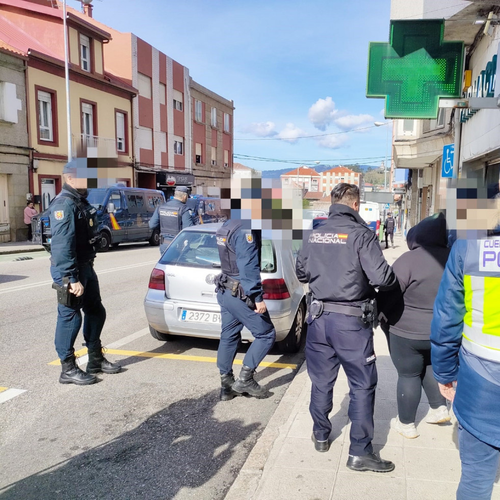 Detenidas seis personas en Vigo en la desarticulación de un punto de venta de droga