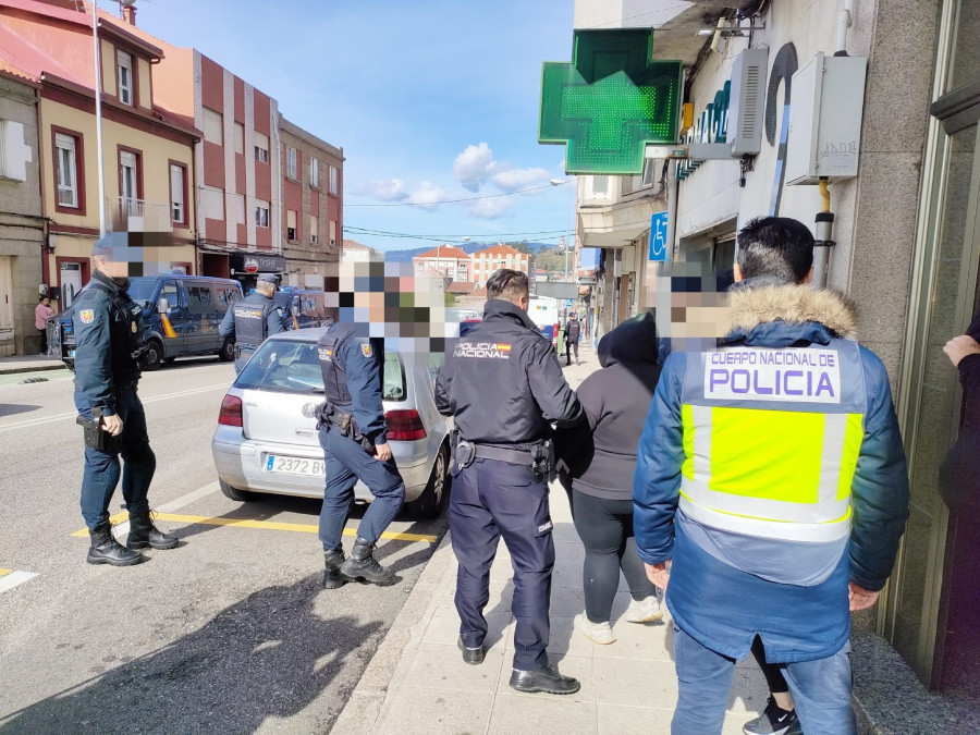 Detenidas seis personas en Vigo en la desarticulación de un punto de venta de droga