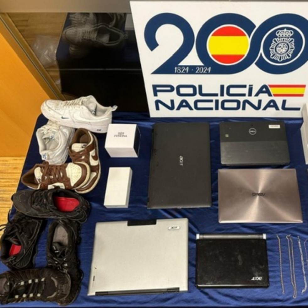 Detenido tras robar productos por valor de más de 400 euros en tiendas de Vigo