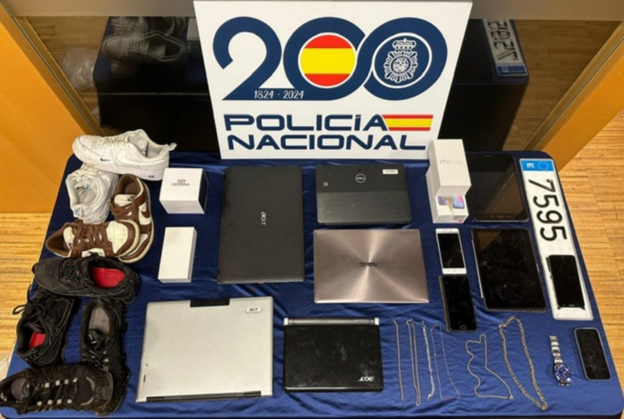 Detenido tras robar productos por valor de más de 400 euros en tiendas de Vigo