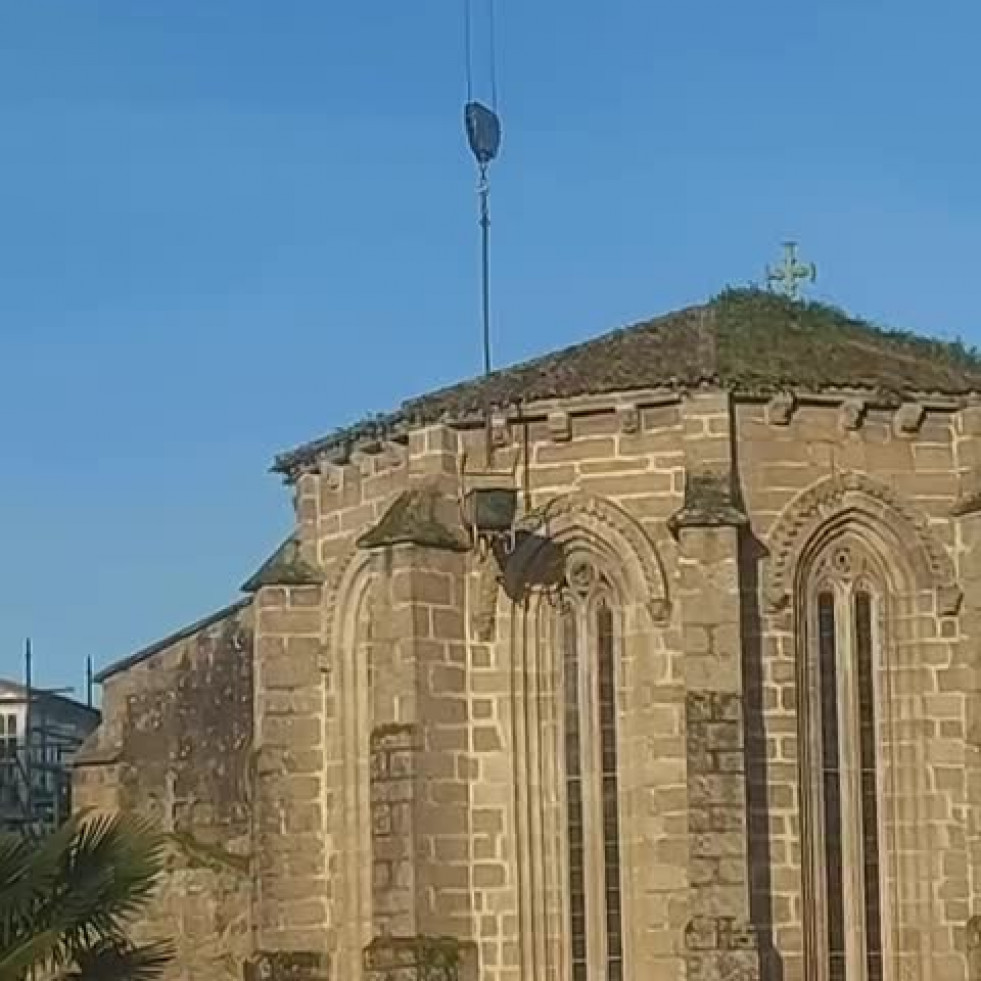 Las maniobras observadas en las obras de Santa María do Azougue indignan a los vecinos de Betanzos