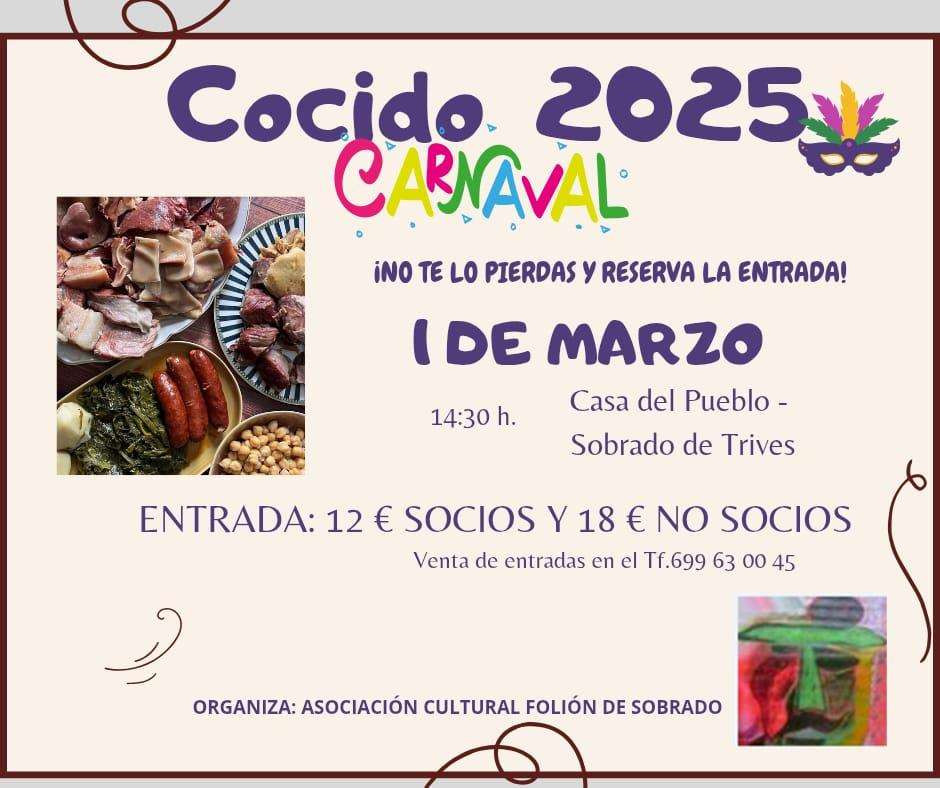 Cocido de Carnaval en Sobrado