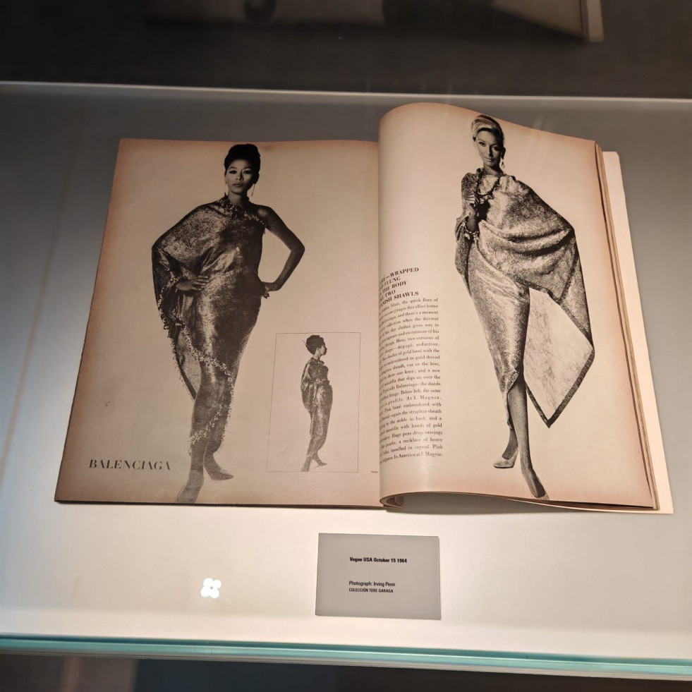 El proyecto gallego Guardarropas Archivos Colecciones homenajea a Balenciaga en Milán