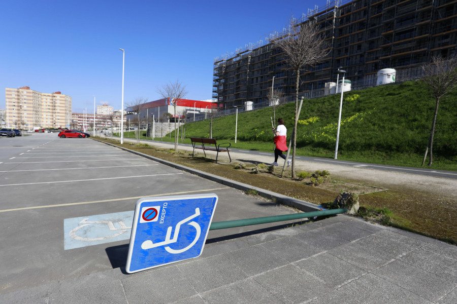 Sin señales de vida en un barrio de A Coruña