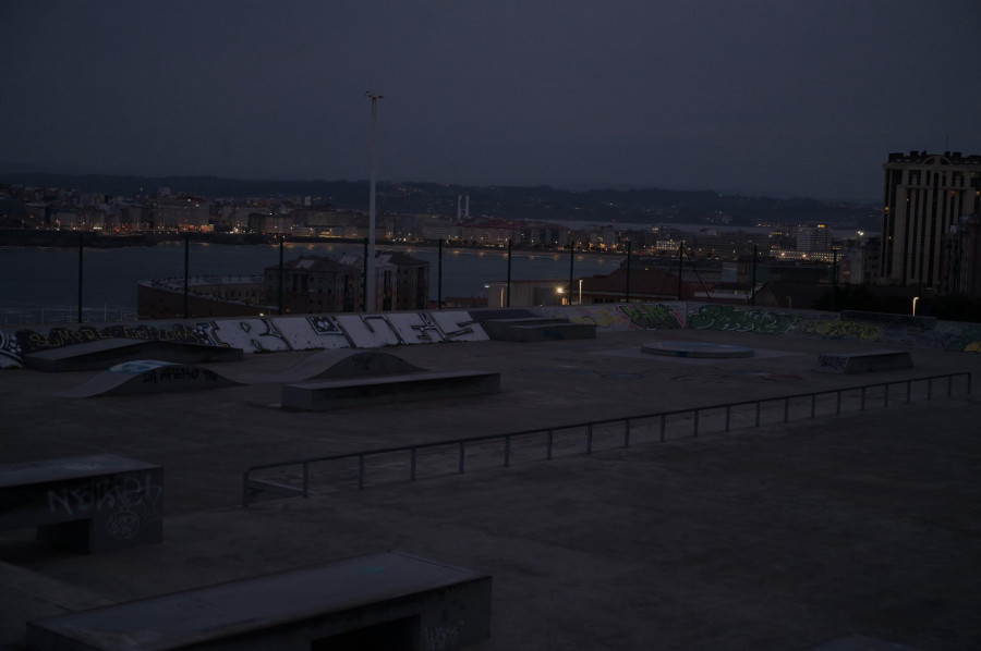 El skate en A Coruña se pasa al lado oscuro por culpa de los ladrones de cobre