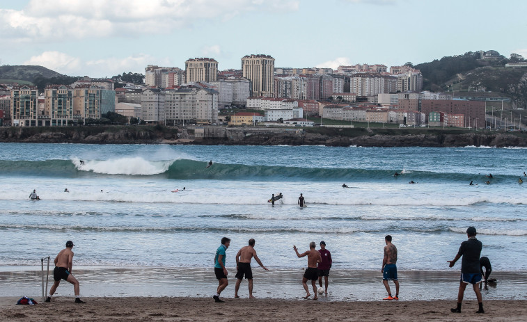 Adiós al veranillo de San Carnaval en A Coruña