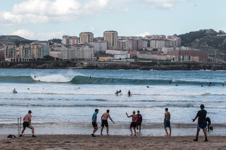 Adiós al veranillo de San Carnaval en A Coruña