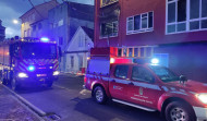 Una persona herida en el incendio de una vivienda de Cedeira