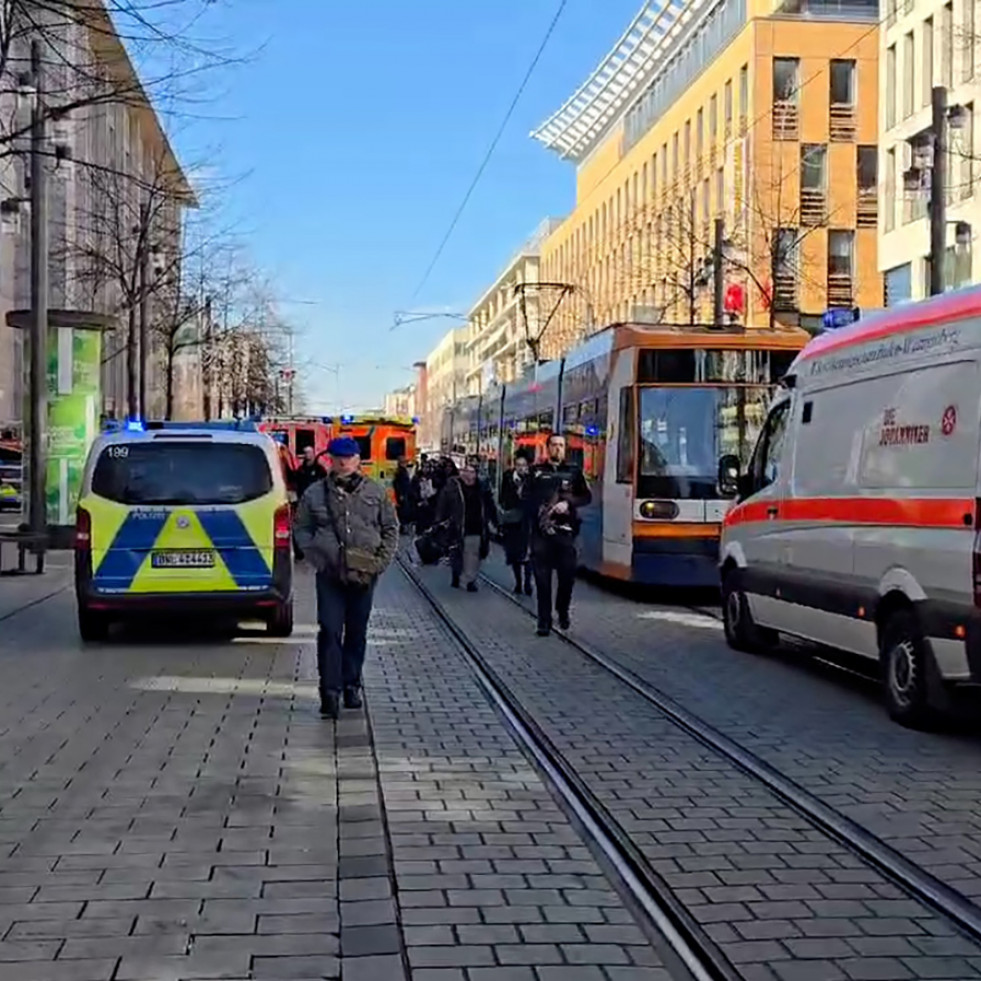 Atropello múltiple en la ciudad alemana de Mannheim