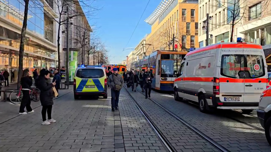 Atropello múltiple en la ciudad alemana de Mannheim