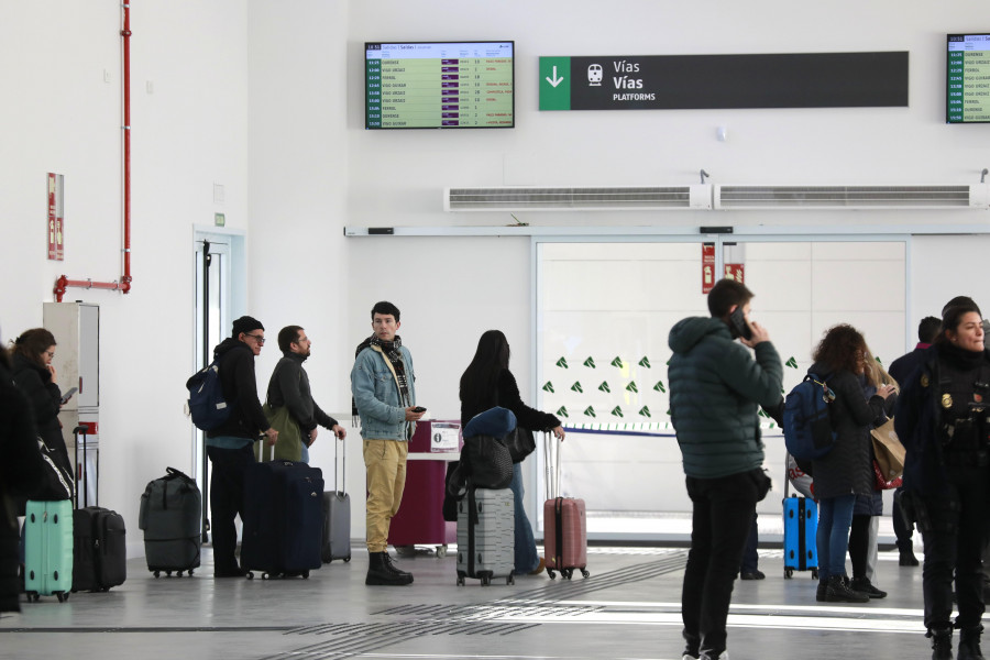 Más de 300 trayectos con origen o destino A Coruña, afectados por la huelga de siete días de Renfe y Adif