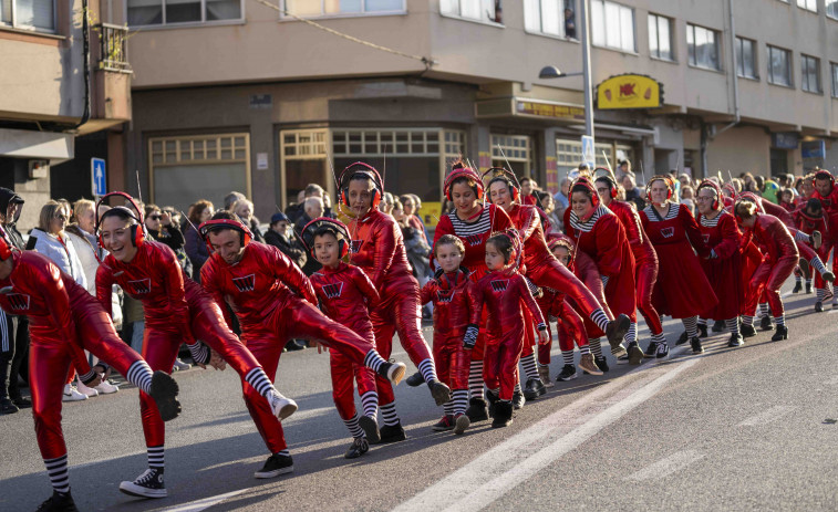 Carnavales 2025 en el área metropolitana de A Coruña