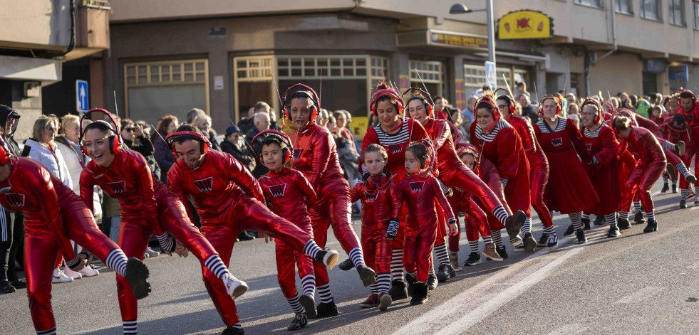 Carnavales 2025 en el área metropolitana de A Coruña