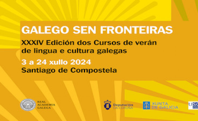 XXXIV edición dos cursos de lingua e cultura galegas: Galego sen fronteiras