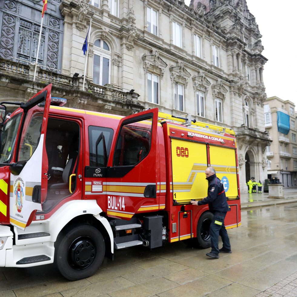 La huelga de basuras de A Coruña disparó los incendios urbanos un 200%