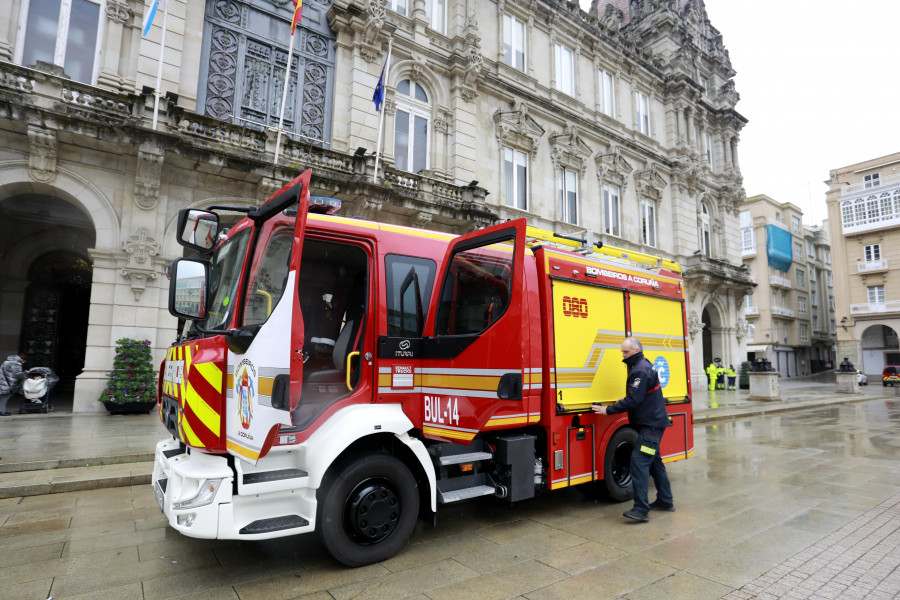 La huelga de basuras de A Coruña disparó los incendios urbanos un 200%